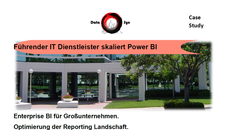 Deckblatt: Von 170+ Reports zur Enterprise-BI-Plattform