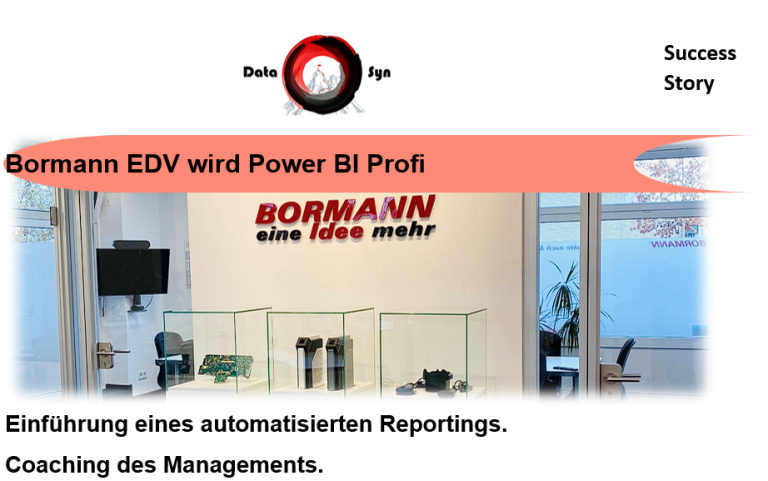 Deckblatt: Bormann EDV wird Power BI Profi