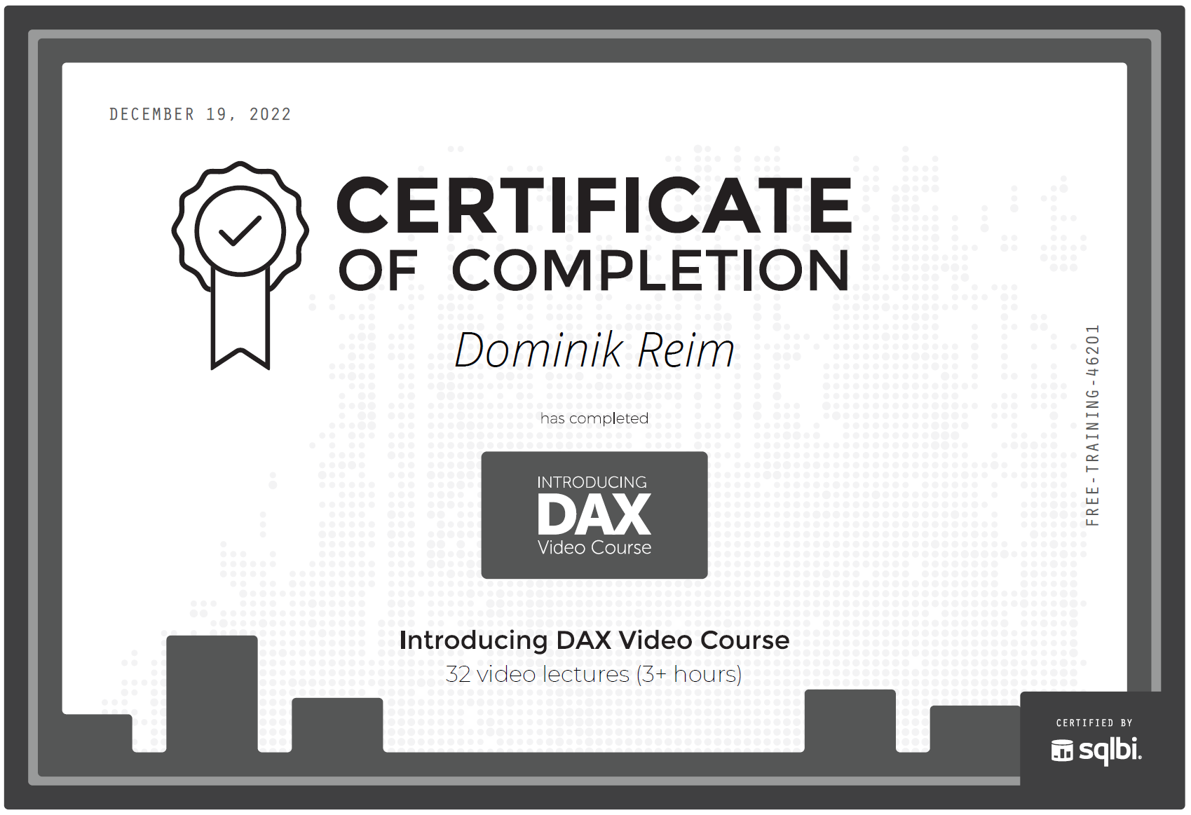 Zertifikat: introducing dax